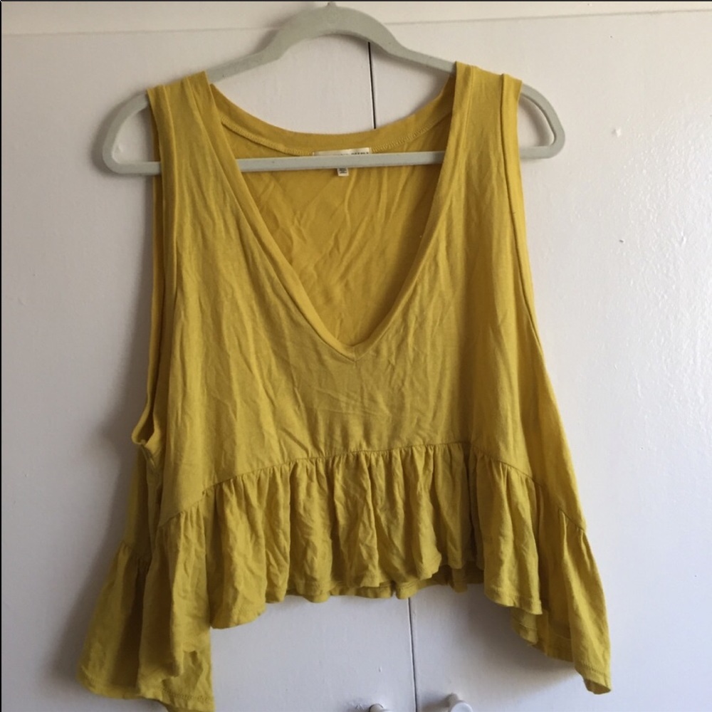 Mustard Tank From Urban Outfitters